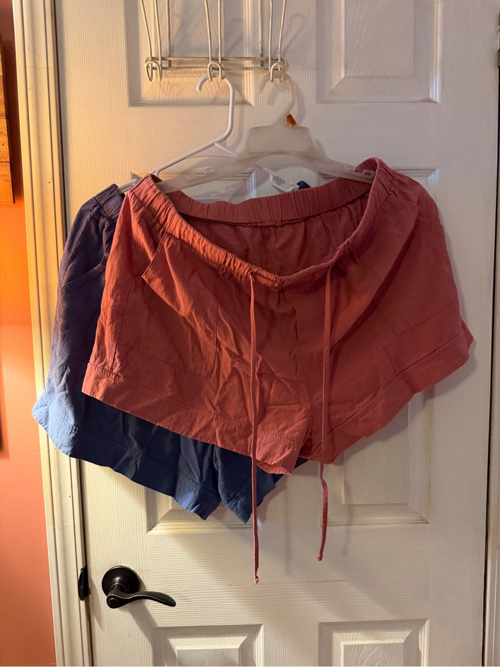 (Sale $5) 2 pr Women’s Elastic Waist shorts